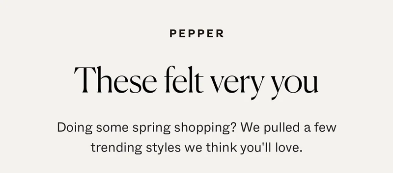 Doing some spring shopping? We pulled a few trending styles we think you'll love.