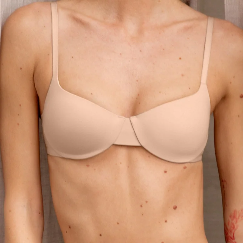 Image of Cameo Balconette Lift Up Bra Buff