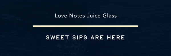 Sweet sips are here
