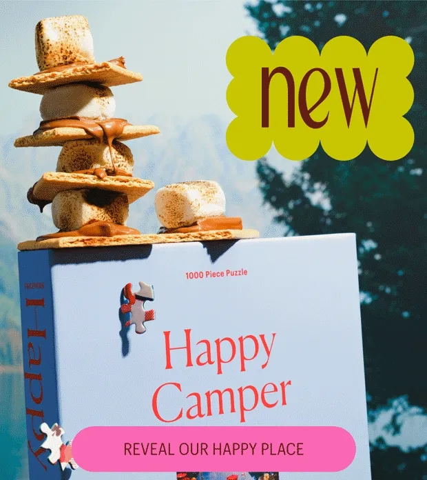 New! Happy Camper - Reveal Our Happy Place
