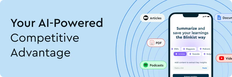Blinkist Helps you Grow