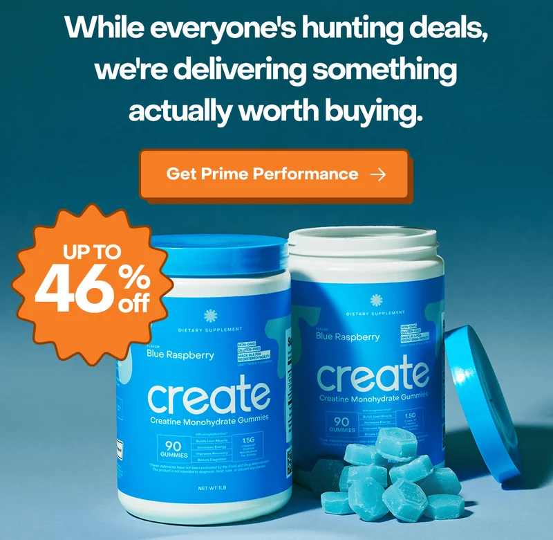 While everyone's hunting for deals, we're delivering something actually worth buying. Get Prime performance. Up to 46% Off