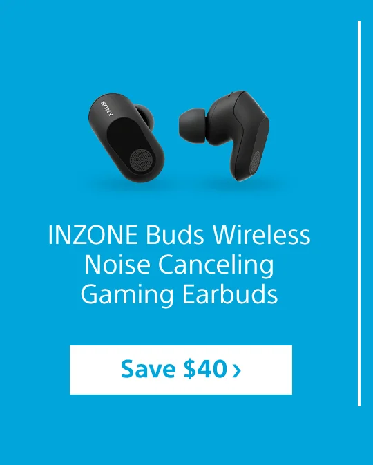 INZONE Buds Wireless Noise Canceling Gaming Earbuds Save $40