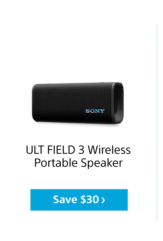 ULT FIELD 3 Wireless Portable Speaker Save $30
