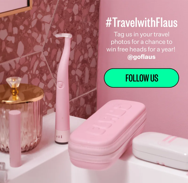 #TravelwithFlaus | Tag us in your travel photos for a chance to win free heads for a year! @goflaus | Follow Us