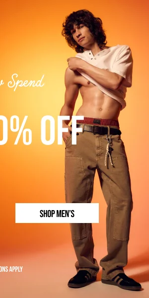 Up to 50% off shop Men's