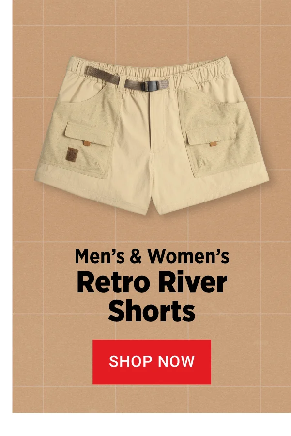 Men's & Women's Retro River Shorts