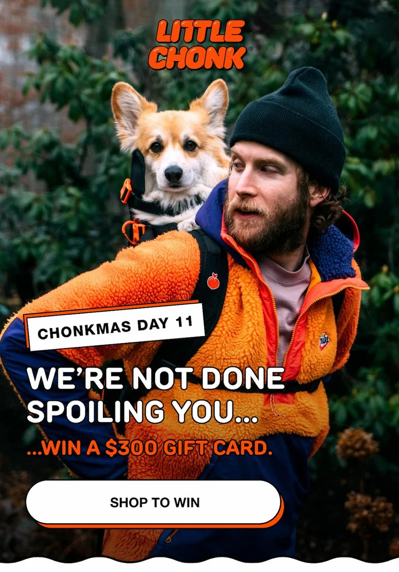 WE’RE NOT DONE SPOILING YOU...  ...Win A $300 gift card.