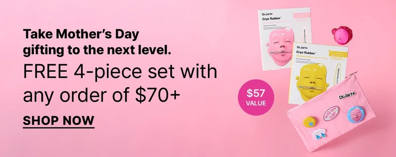 Take Mother's Day gifting to the next level. |  FREE 4-piece set with any order of $70+  |  SHOP NOW