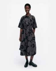Popliini Unikko cotton dress