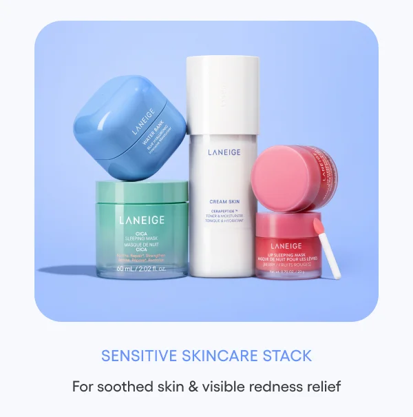 sensitive skin skincare stacks