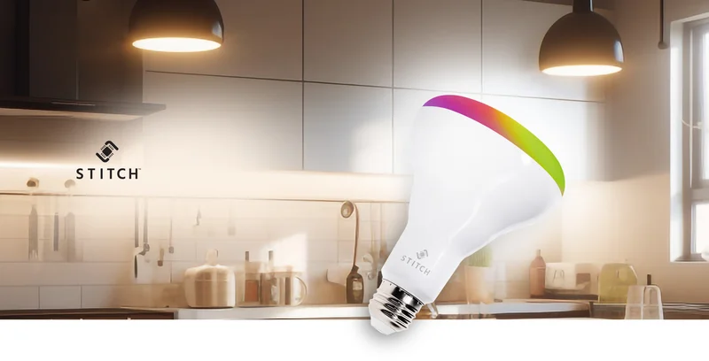 STITCH BR30 RGBCW Smart LED Bulbs