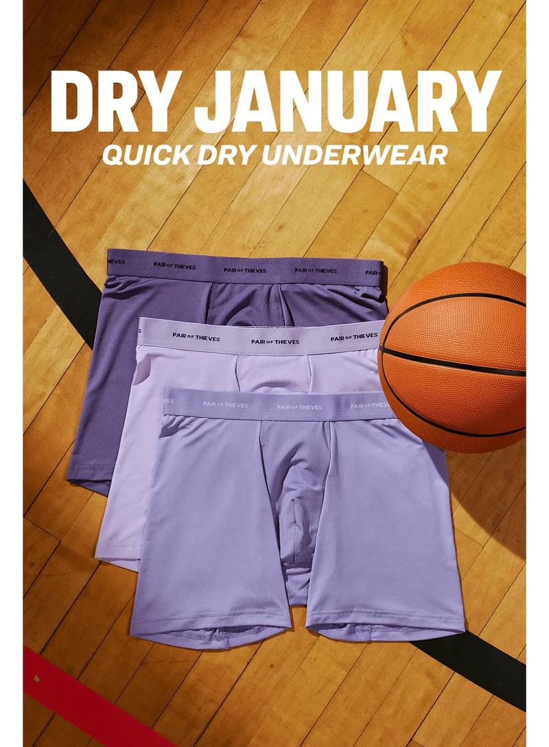 DRY January Quick Dry underwear $8.33  per pair!
