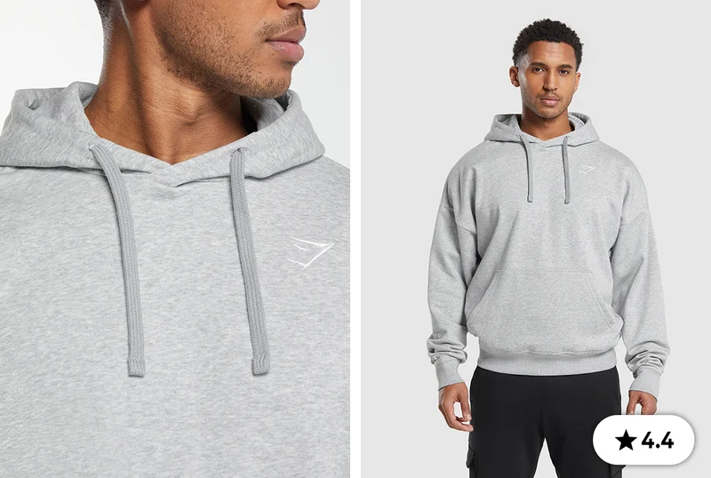 Crest Oversized Hoodie