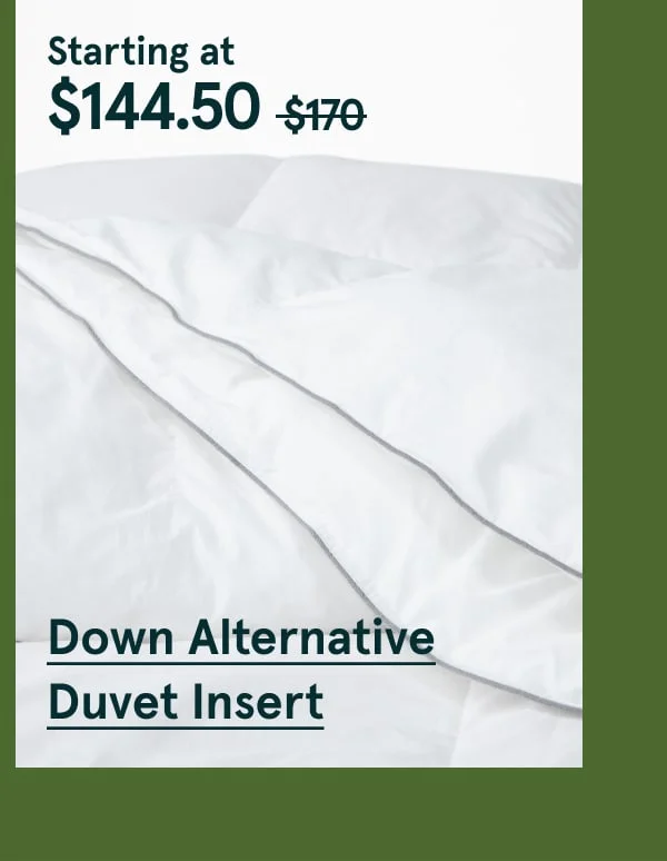 Down Alternative Duvet Insert