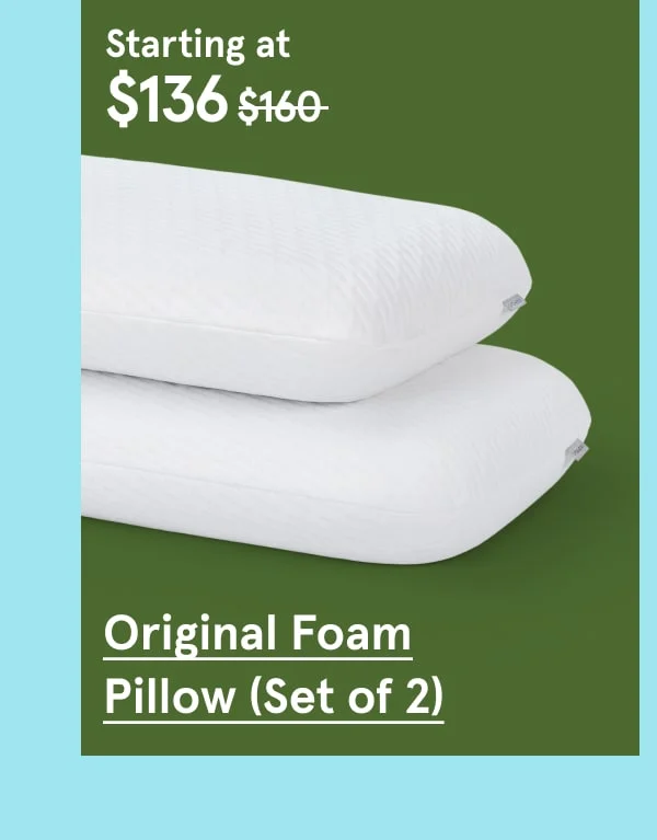 Original Foam Pillow (Set of 2)