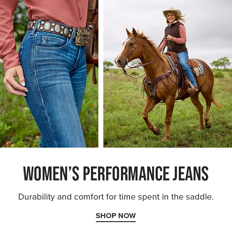 WOMEN'S PERFORMANCE JEANS | SHOP NOW