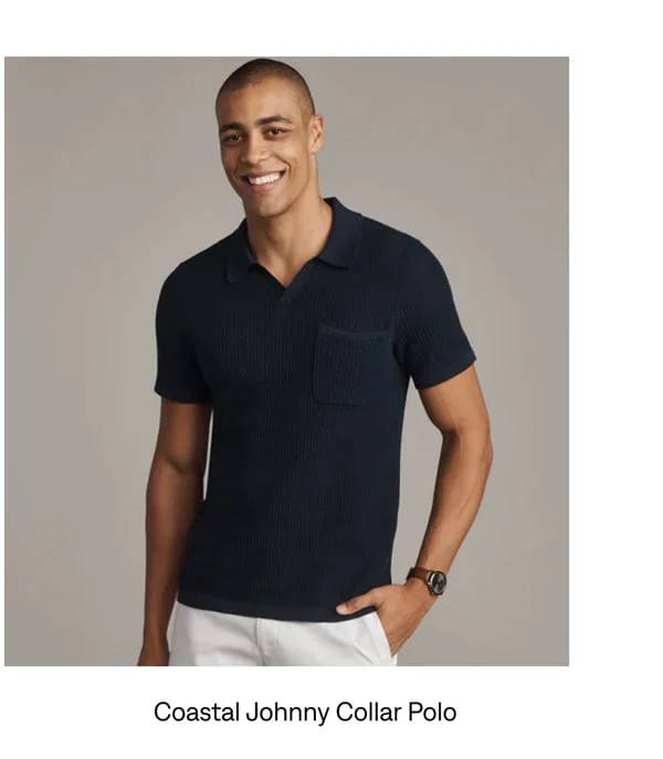 Coastal Johnny Collar Polo