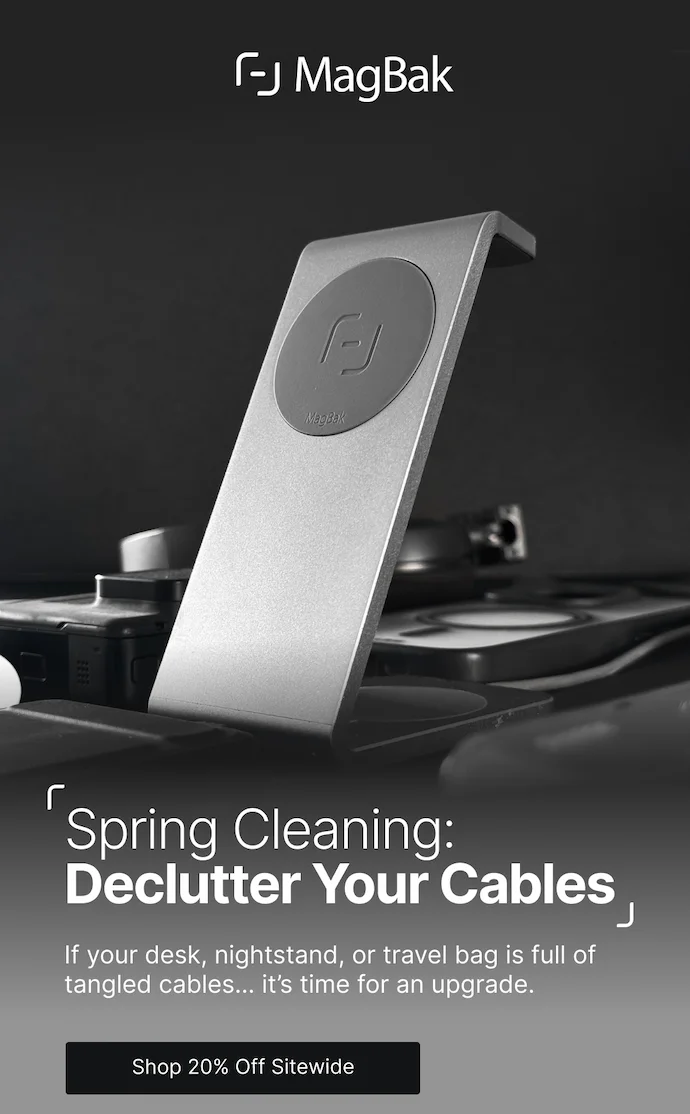 Spring Cleaning: Declutter Your Cables. If your desk, nightstand, or travel bag is full of tangled cables, its time for an upgrade.