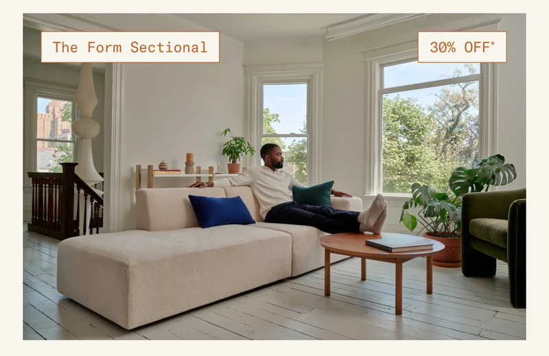 Save 30% on The Form Sectional