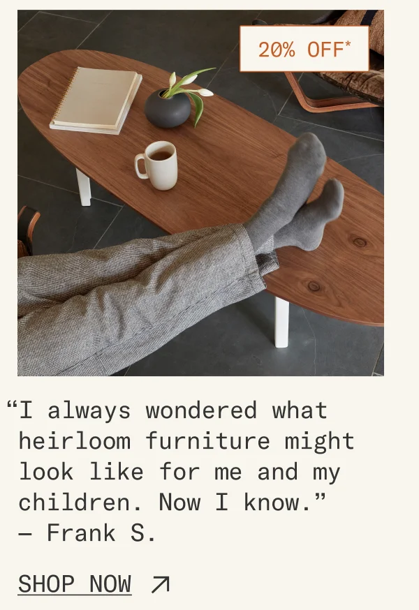 Save 20% on The Coffee Table