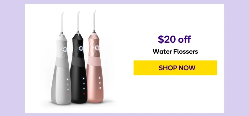 Take $20 off Water Flossers