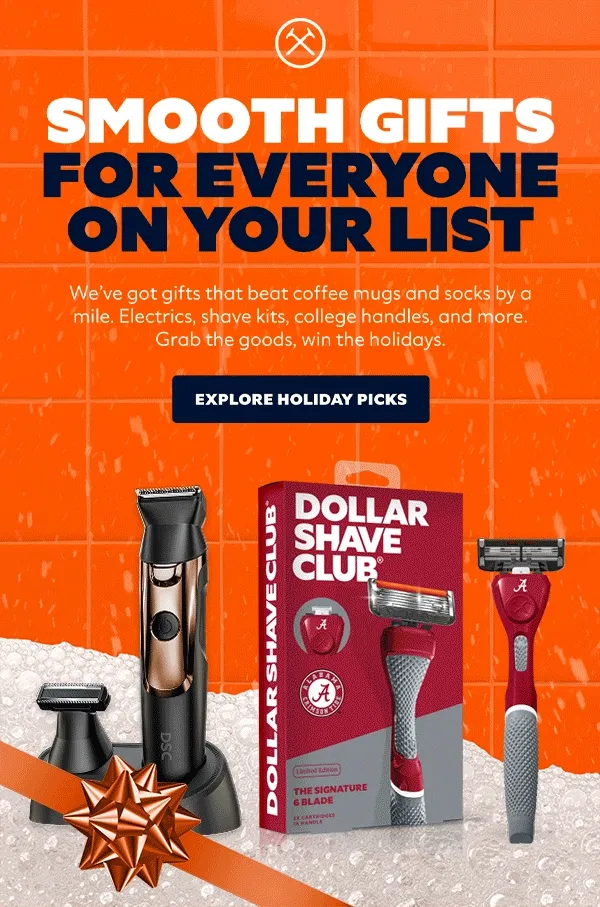 SMOOTH GIFTS FOR EVERYONE ON YOUR LIST | CTA: EXPLORE HOLIDAY PICKS