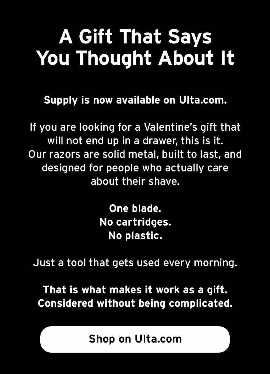 A gift that says you thought about it