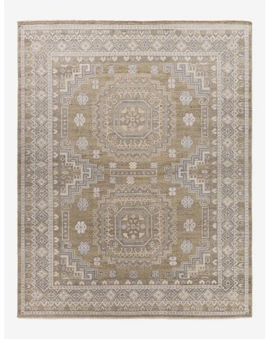 Anahit Hand-Knotted Wool-Blend Rug - 2' x 3'