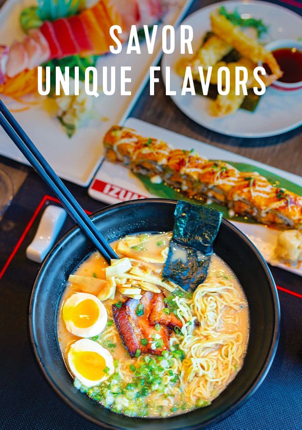SAVOR UNIQUE FLAVORS