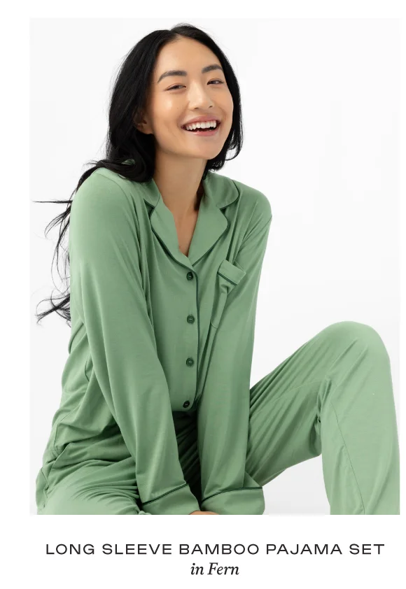 Long Sleeve Bamboo Pajama Set - Shop Now Long Sleeve Bamboo Pajama Set - Shop Now