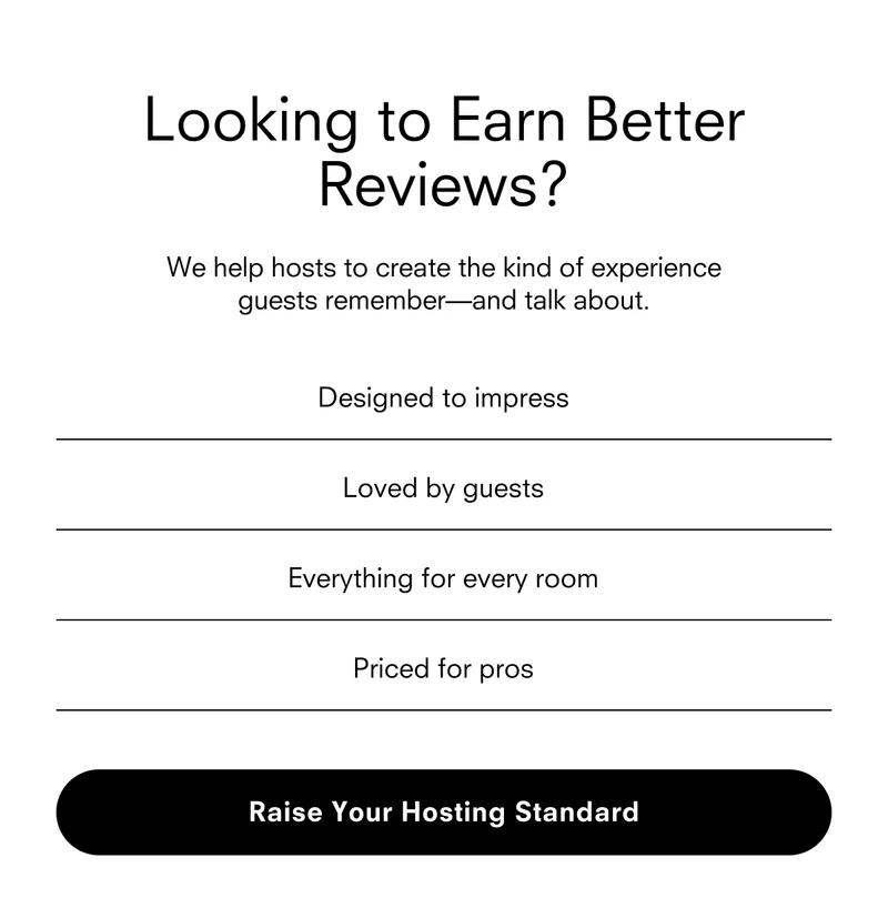 Looking to earn better reviews? Raise your hosting standard
