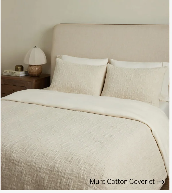 Shop Muro Cotton Coverlet
