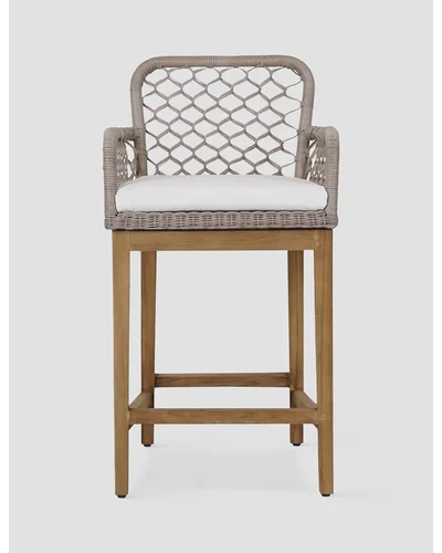 Katina Indoor / Outdoor Counter Stool-Gray