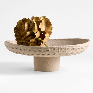 Oaxaca Cotton Mache Centerpiece Bowl