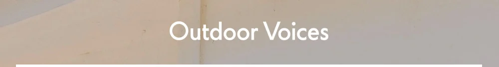 Outdoor Voices