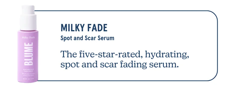 Milky Fade Spot and Scar Serum | The five-star-rated, hydrating, spot and scar fading serum.