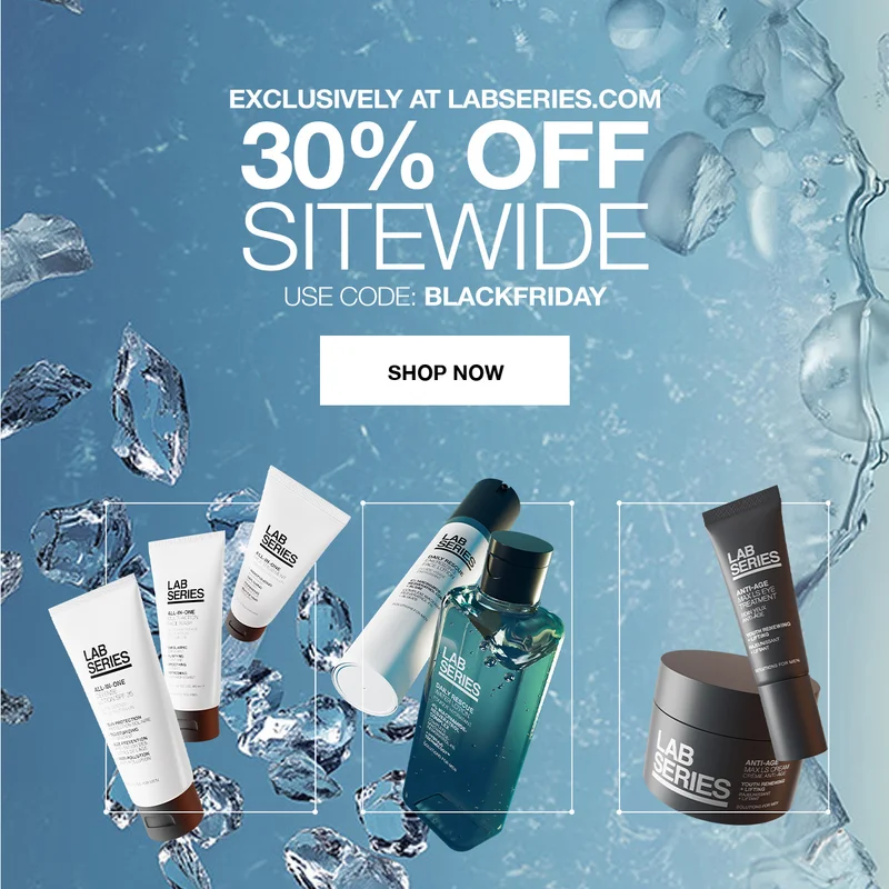 EXCLUSIVELY AT LABSERIES.COM | 30% OFF SITEWIDE | USECODE: discount code + FREE MEN'S LUXE TRAVEL SET ON ORDERS $100+ | SHOP NOW | $85 VALUE