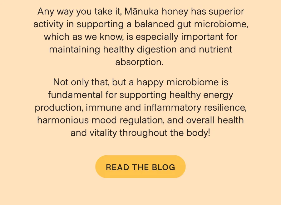 Manukora for the gut
