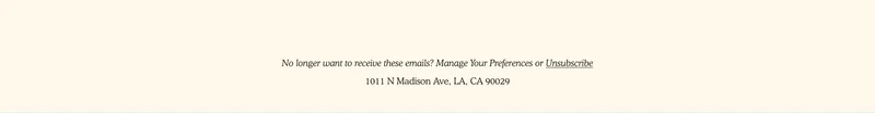 Manage Preferences