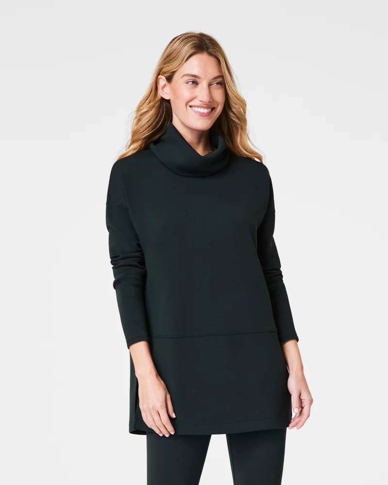 Image of Spanx Women's AirEssentials Turtleneck Tunic Top