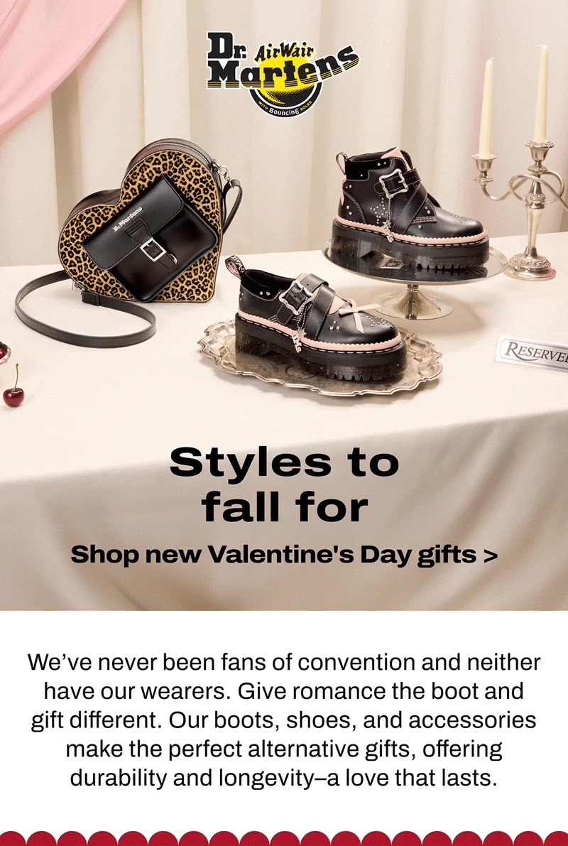 Shop our Valentine's Day collection