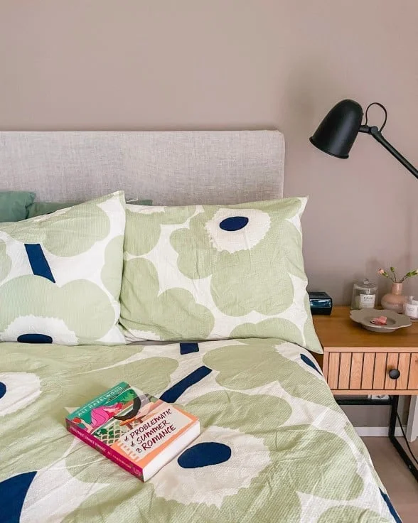 Unikko King Duvet cover and sham set