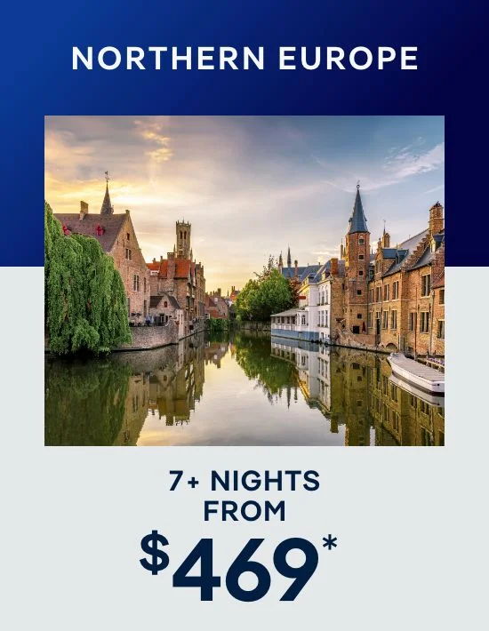 Northern Europe – 7+ Nights – Click to View Cruises & Book Now