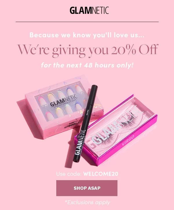 Get 20% off sitewide