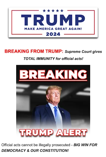 Trump Email