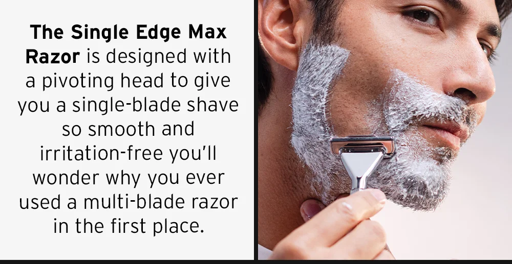 The single edge max razor
