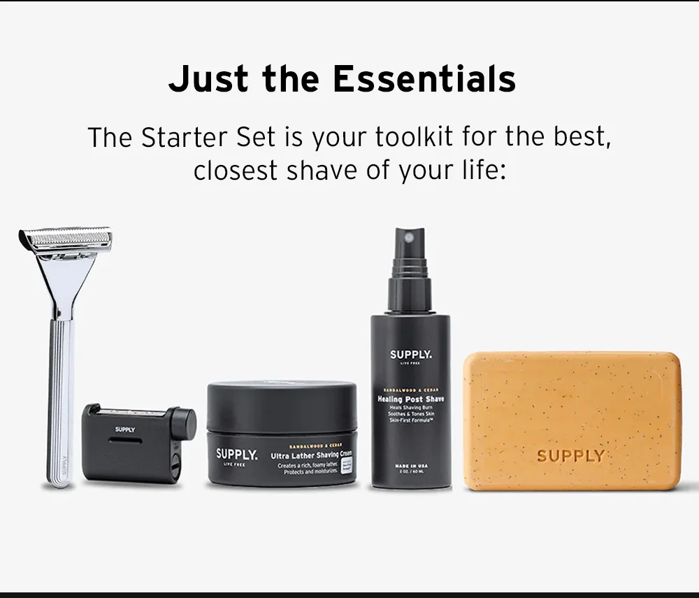 Just the essentials