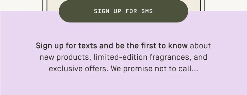 Sign up for SMS