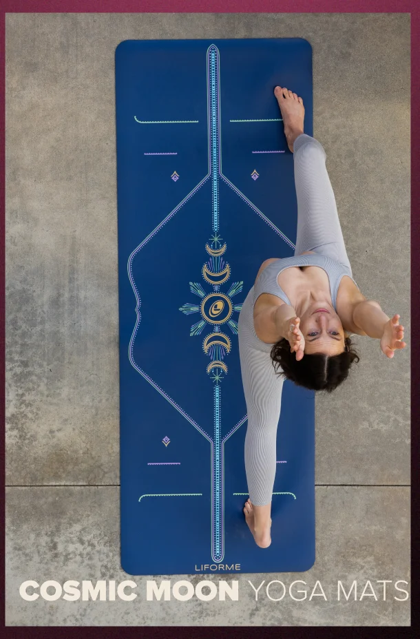 Cosmic Moon Yoga Mats
